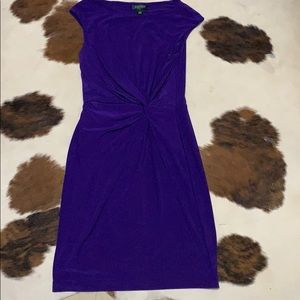 Ralph Lauren purple dress